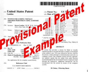 provisional patent example provisional patent example