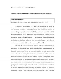 psychotherapy progress note template pdf travail universitaire compterendu critique sur le roman au pays de tahar ben jelloun