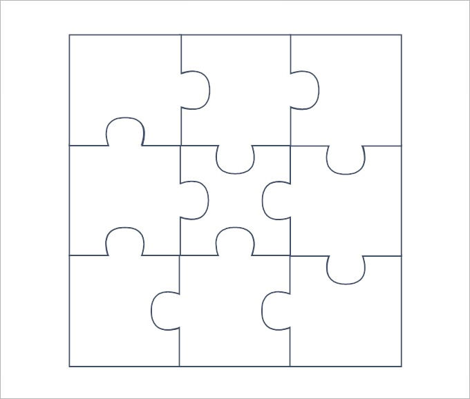 puzzle piece template