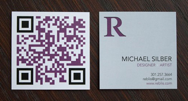 qrcode business card