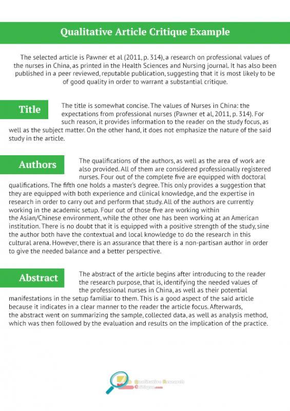 Qualitative Research Examples Template Business