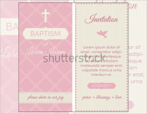 quinceanera invitations templates baptism invitation template pink