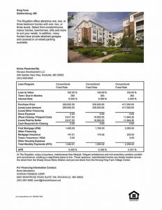 real estate open house flyer financesheet
