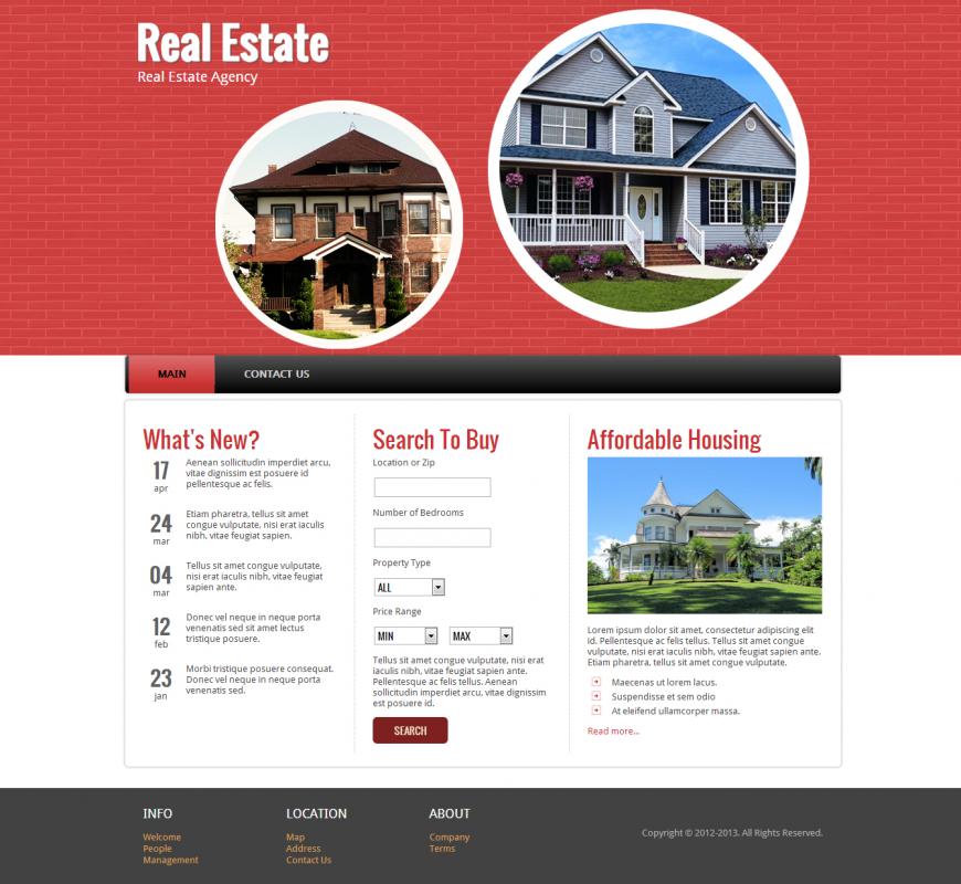 real estate templates