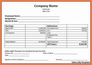 receipt template pdf salary payment slip employees employee payslip template excel