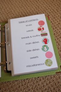 recipe book template how to put together a recipe bookpage templates good idea for my favor