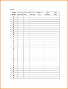 recipe card templates for word blank attendance sheet