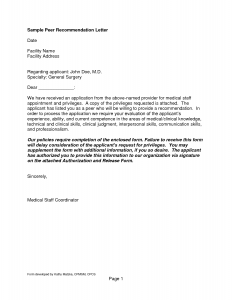 reference letter templates letter of recommendation