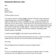 reference letters for employment employment reference letter doc