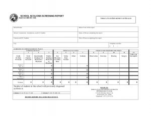 referral forms template school scoliosis screening report state form r