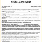 rent to own lease agreement house rental agreement house rental agreement template