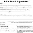 rental agreement doc doc simple rental agreement form
