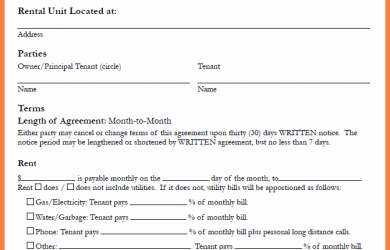 rental agreement letter rental agreement between landlord and tenant aaccedbcab
