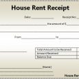rental receipts template word house rent receipt template