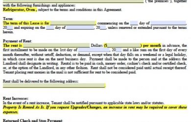 renters application form pdf north carolina standard residential lease agreement x