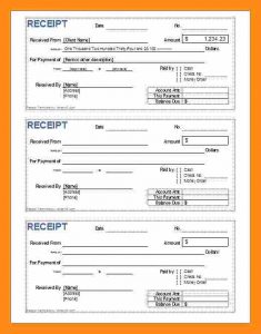 renters receipt form daycare receipts template efdcbafccfd