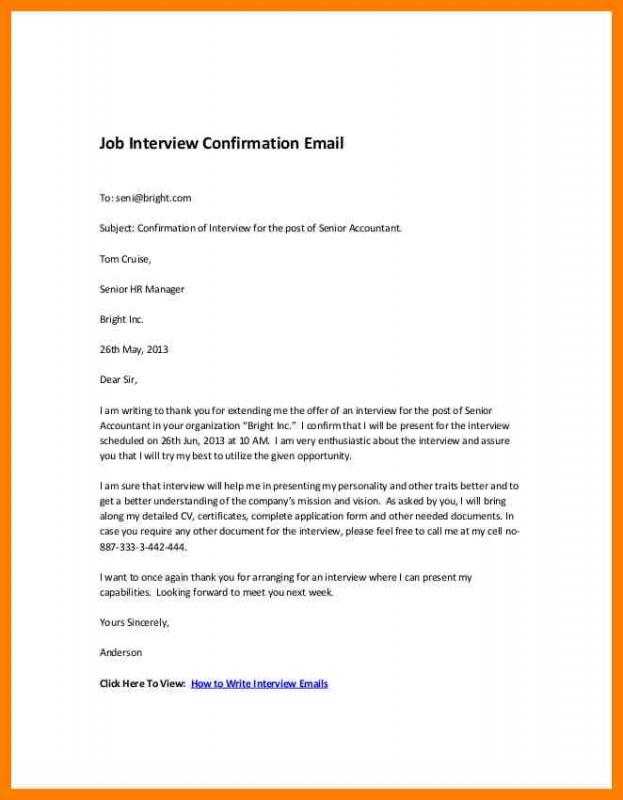 reply to interview invitation email sample