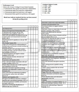 report card template 6th grade report card template pdf printable template