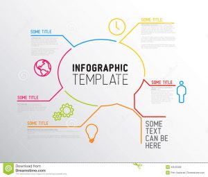 report card templates modern infographic report template made lines vector icons big speach bubble