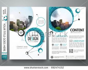 report cover template stock vector portfolio design template vector minimal brochure report business flyers teen magazine poster