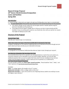 research proposal examples official research design proposal template and guidelines lester and hamilton march spring