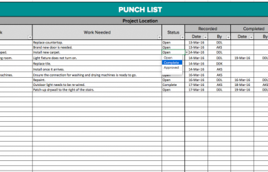 residential construction schedule template excel punchlist blog x