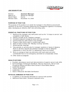 restaurant manager job description assistant restaurant manager job description