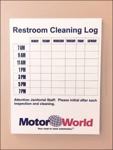 restroom cleaning log mercedes benz restroom cleaning log aux