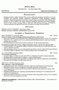 resume examples for college students resume sample student