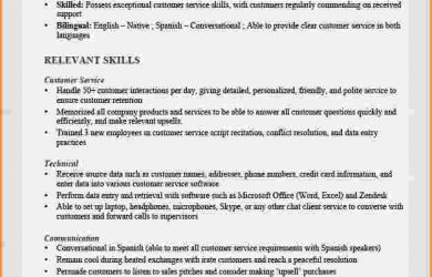 resume for college application functional resume customer service customer service call center fuctional resume sample