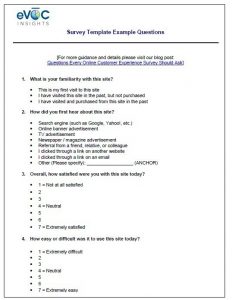 resume outline free survey template example questions