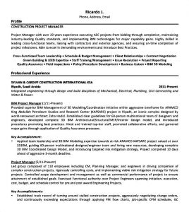resume samples pdf construction resume sample pdf