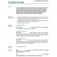 resume template for college student college student resume examples