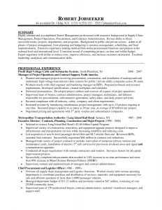 resumes examples for retail program manager resume summary resume template for project manager for program manager resume best template collection robert jobseeker