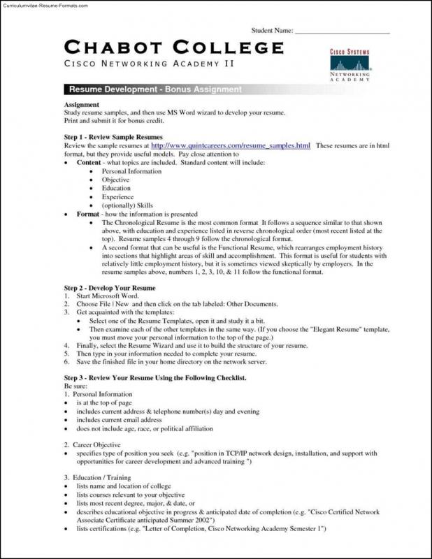 resumes for high school students