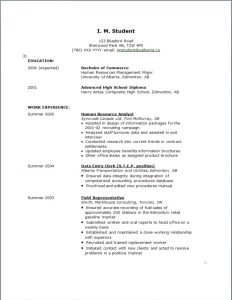 resumes for highschool students examples of senior high school resumes with regard to keyword
