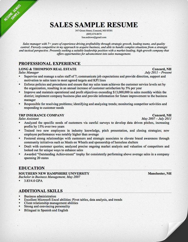 resumes samples for college students