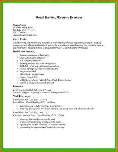 retail resume template basic cv templates retail retail banking resume example