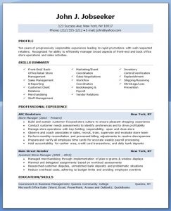 retail resume template retail store manager resume