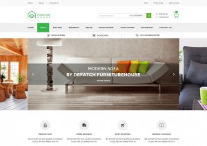 retail web site retail furniture ecommerce shop html template x