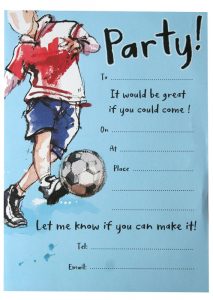 retirement party invitation templates football birthday party invitations