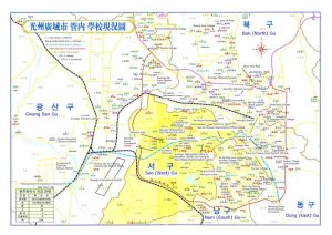 return to work note colour map of gwangju legends