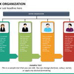 risk management plan template matrix organization mc slide