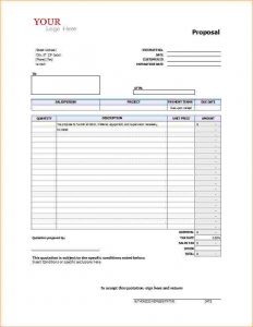 roofing contract template proposal templates free proposal form
