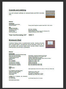 roofing estimate templates estimating software quote p