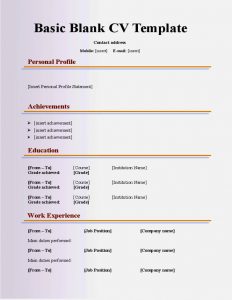 rubric template word basic cv templates for year olds