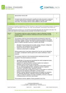 safety audit checklist audit report brc