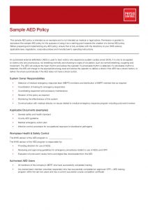 safety plan example aed policy template