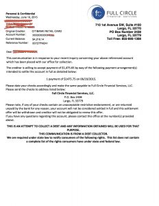salary verification letter debt settlement citibank example letter