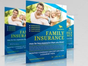 sales flyer templates corporate insurance flyer template psd